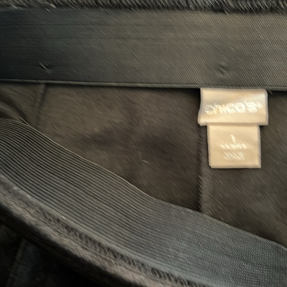 Chico’s Velvet Pull On Pants EEEUC - Picture 6 of 11